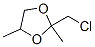 CAS#: 4362-39-4, 2-(Chloromethyl)-2,4-Dimethyl-1,3-Dioxolane