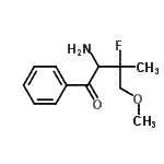 CAS 登录号：4374-19-0， 2-氨基-3-氟-4-甲氧基-3-甲基-1-苯基-1-丁酮