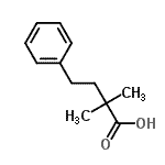 CAS#: 4374-44-1, 2,2-Dimethyl-4-Phenylbutanoic Acid