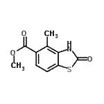 CAS#: 437651-66-6, Methyl 4-Methyl-2-Oxo-2,3-Dihydro-1,3-Benzothiazole-5-Carboxylate