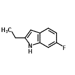 CAS#: 437717-47-0, 2-Ethyl-6-Fluoro-1H-Indole