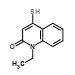 CAS#: 437981-37-8, 1-Ethyl-4-Sulfanyl-2(1H)-Quinolinone