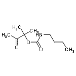 CAS#: 437988-59-5, 2-Methyl-3-Oxo-2-Butanyl Butylcarbamate
