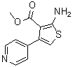 CAS 登录号：438229-64-2， 2-氨基-4-(4-吡啶基)-3-噻吩羧酸甲酯