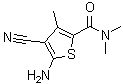 CAS#: 438457-01-3, 5-Amino-4-Cyano-N,N,3-Trimethyl-2-Thiophenecarboxamide