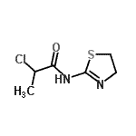 CAS#: 438479-68-6, 2-Chloro-N-(4,5-Dihydro-1,3-Thiazol-2-Yl)Propanamide