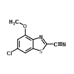 CAS#: 438548-11-9, 6-Chloro-4-Methoxy-1,3-Benzothiazole-2-Carbonitrile