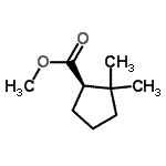 CAS#: 438625-99-1, Methyl (1R)-2,2-Dimethylcyclopentanecarboxylate