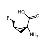 CAS 登录号：439090-11-6， 反式-1-氨基-3-(氟甲基)环丁烷羧酸