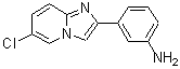 CAS#: 439110-86-8, 3-(6-Chloroimidazo[1,2-a]Pyridin-2-Yl)Aniline