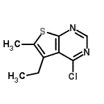 CAS#: 439692-90-7, 4-Chloro-5-Ethyl-6-Methylthieno[2,3-d]Pyrimidine