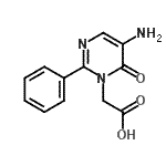 CAS#: 439910-96-0, (5-Amino-6-Oxo-2-Phenyl-1(6H)-Pyrimidinyl)Acetic Acid