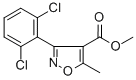 CAS#: 4402-83-9, Methyl 3-(2,6-Dichlorophenyl)-5-Methylisoxazole-4-Carboxylate