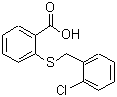 CAS 登录号：440347-30-8， 2-[(2-氯苄基)硫基]苯甲酸
