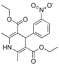 CAS 登录号：4408-96-2， 1,4-二氢-2,6-二甲基-4-(3-硝基苯基)-3,5-吡啶二羧酸二乙酯