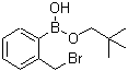 CAS 登录号：441011-76-3， [2-(溴甲基)苯基]-硼酸单(2,2-二甲基丙基)酯