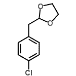 CAS 登录号：4412-51-5， 2-(4-氯苄基)-1,3-二氧戊环