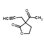 CAS#: 441283-49-4, 3-Acetyl-3-(2-Propyn-1-Yl)Dihydro-2(3H)-Furanone