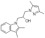 CAS#: 441314-01-8, 1-(2,3-Dimethyl-1H-Indol-1-Yl)-3-(3,5-Dimethyl-1H-Pyrazol-1-Yl)-2-Propanol