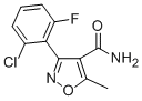CAS 登录号：4415-11-6， 3-(2-氯-6-氟苯基)-5-甲基异恶唑-4-甲酰胺