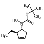 CAS#: 441798-94-3, 2-Methyl-2-Propanyl [(1R,2R)-2-Ethyl-3-Cyclopenten-1-Yl]Hydroxycarbamate