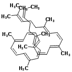 CAS#: 4418-71-7, (7cis, 7'cis, 11cis, 11'cis, 15cis)-psi,psi-Carotene