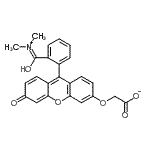 CAS#: 442151-50-0, [(9-{2-[(Dimethyliminio)(Hydroxy)Methyl]Phenyl}-3-Oxo-3H-Xanthen-6-Yl)Oxy]Acetate
