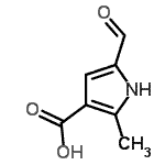 CAS#: 442563-59-9, 5-Formyl-2-Methyl-1H-Pyrrole-3-Carboxylic Acid