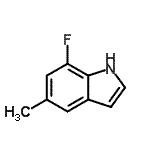 CAS#: 442910-91-0, 7-Fluoro-5-Methyl-1H-Indole
