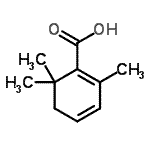 CAS#: 4430-99-3, 2,6,6-Trimethyl-1,3-Cyclohexadiene-1-Carboxylic Acid