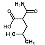 CAS#: 4431-58-7, 2-Carbamoyl-4-Methylpentanoic Acid