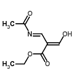CAS#: 443130-42-5, Ethyl (E)-2-[(E)-Acetyliminomethyl]-3-Hydroxy-Prop-2-Enoate