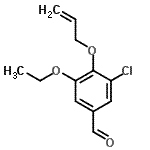 CAS 登录号：443291-94-9， 4-(烯丙氧基)-3-氯-5-乙氧基苯甲醛