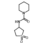 CAS#: 443651-74-9, N-(1,1-Dioxidotetrahydro-3-Thiophenyl)-1-Piperidinecarboxamide