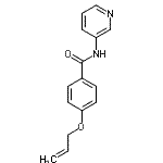 CAS#: 443731-54-2, 4-(Allyloxy)-N-(3-Pyridinyl)Benzamide