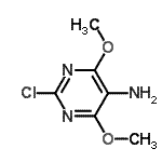 CAS#: 444151-94-4, 2-Chloro-4,6-Dimethoxy-Pyrimidin-5-Amine