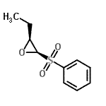 CAS 登录号：444882-37-5， (2S,3R)-2-乙基-3-(苯磺酰基)环氧乙烷