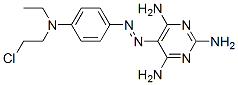 CAS#: 4449-95-0, 5-[[4-[(2-Chloroethyl)Ethylamino]Phenyl]Azo]Pyrimidine-2,4,6-Triamine
