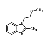 CAS 登录号：444995-61-3， 1-(2-甲氧基乙基)-2-甲基-1H-苯并咪唑