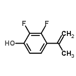 CAS#: 445004-25-1, 2,3-Difluoro-4-Isopropenylphenol