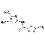 CAS#: 445023-36-9, N-(4,5-Dimethyl-1,3-Thiazol-2-Yl)-5-Methyl-2-Thiophenecarboxamide