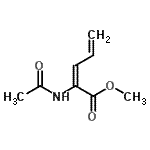 CAS#: 445262-96-4, Methyl (2E)-2-Acetamido-2,4-Pentadienoate