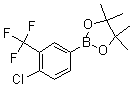 CAS 登录号：445303-09-3， 4-氯-3-三氟甲基苯硼酸频哪醇酯