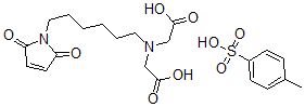 CAS#: 445390-54-5, N-(Carboxymethyl)-N-[6-(2,5-Dihydro-2,5-Dioxo-1H-Pyrrol-1-Yl)Hexyl]-Glycine 4-Methylbenzenesulfonate