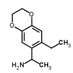 CAS#: 445407-67-0, 1-(7-Ethyl-2,3-Dihydro-1,4-Benzodioxin-6-Yl)Ethanamine