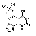 CAS#: 446252-22-8, 2-Methyl-2-Propanyl 4-(2-Furyl)-6-Methyl-2-Oxo-1,2,3,4-Tetrahydro-5-Pyrimidinecarboxylate