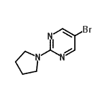 CAS#: 446286-61-9, 5-Bromo-2-(1-Pyrrolidinyl)Pyrimidine