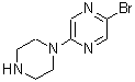 CAS 登录号：446286-90-4， 2-溴-5-(1-哌嗪基)-吡嗪