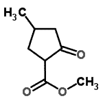 CAS 登录号：4463-75-6， 甲基4-甲基-2-氧代环戊烷羧酸酯