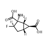 CAS#: 446822-82-8, (1S,2S,3R,5R,6S)-2-Amino-3-Fluorobicyclo[3.1.0]Hexane-2,6-Dicarboxylic Acid